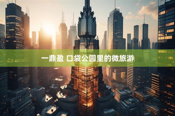 一鼎盈 口袋公园里的微旅游
