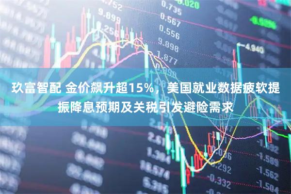 玖富智配 金价飙升超15%，美国就业数据疲软提振降息预期及关税引发避险需求